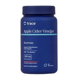 TRACE MINERALS Apple Cider Vinegar Gummies (60 żelek)