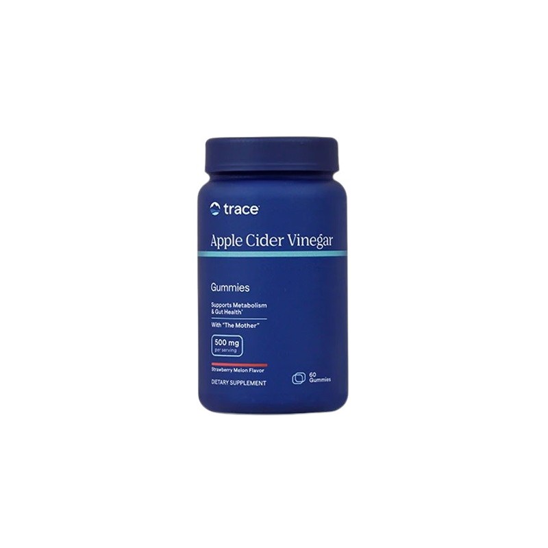 TRACE MINERALS Apple Cider Vinegar Gummies (60 żelek)