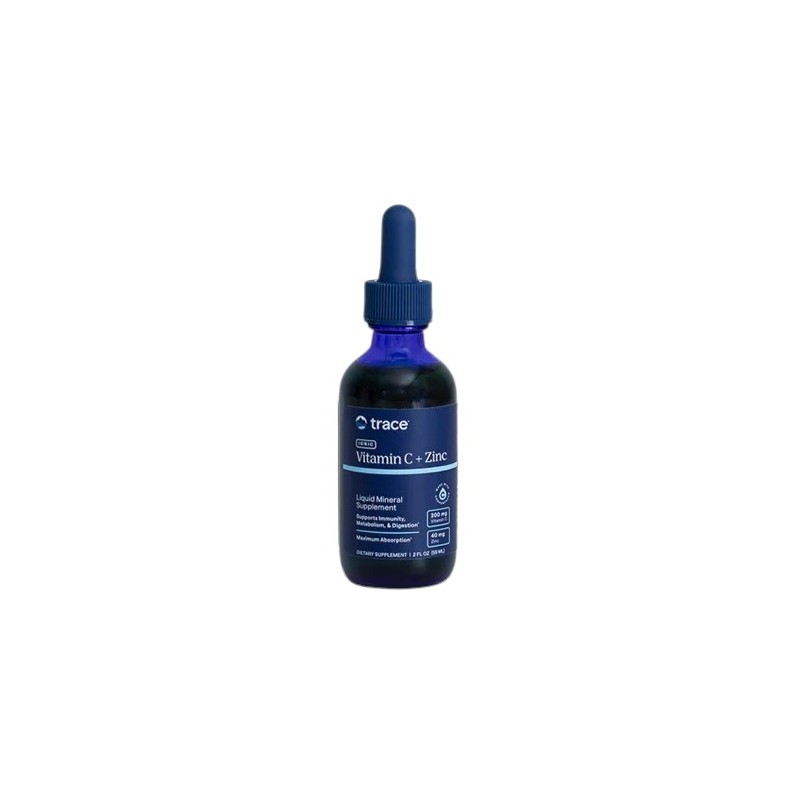 TRACE MINERALS Vitamin C + Ionic Zinc (59 ml)