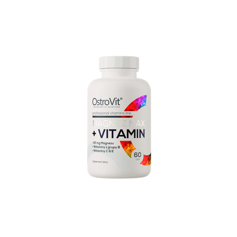 OSTROVIT Magnez Max + Vitamin (60 tabl.)