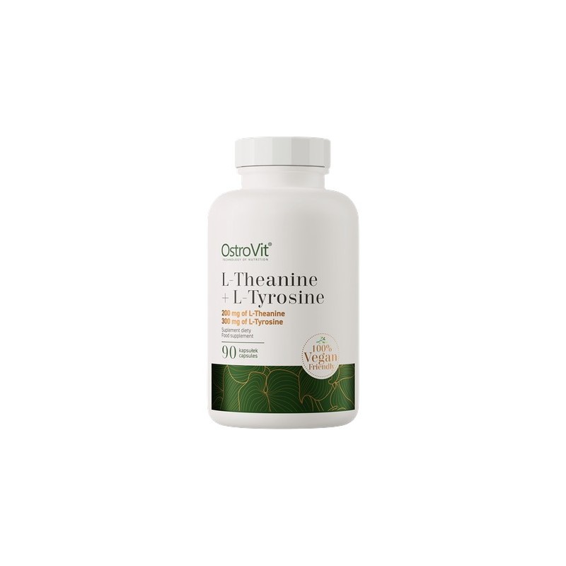 OSTROVIT L-Teanina + L-Tyrozyna Vege (90 kaps.)