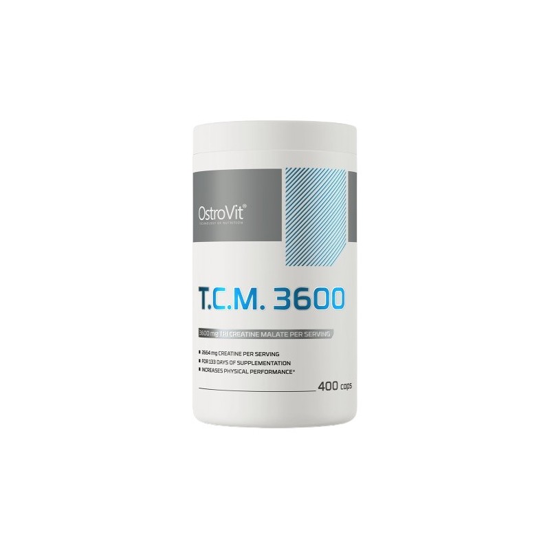 OSTROVIT Jabłczan Kreatyny 3600 mg (400 kaps.)