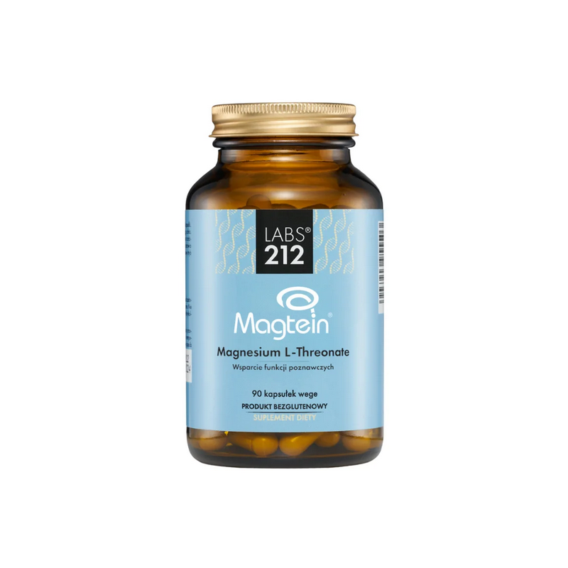 LABS212 Magnesium L-Threonate Magtein - L-Treonian magnezu (90 kaps.)