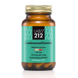 LABS212 L-Selenomethionine Selenium SeLECT - L-selenometionina (120 kaps.)