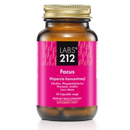 LABS212 Focus - Wsparcie koncentracji (60 kaps.)