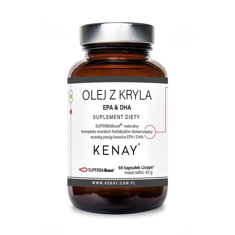 KENAY Superba Boost Olej z Kryla - EPA & DHA (60 kaps.)