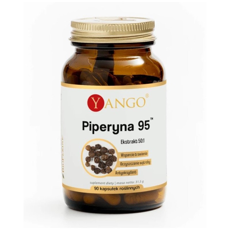 YANGO Piperyna 95 (90 kaps.)