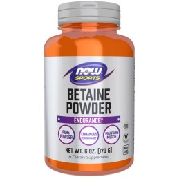 NOW FOODS Betaine Powder - Betaina w Proszku (170 g)