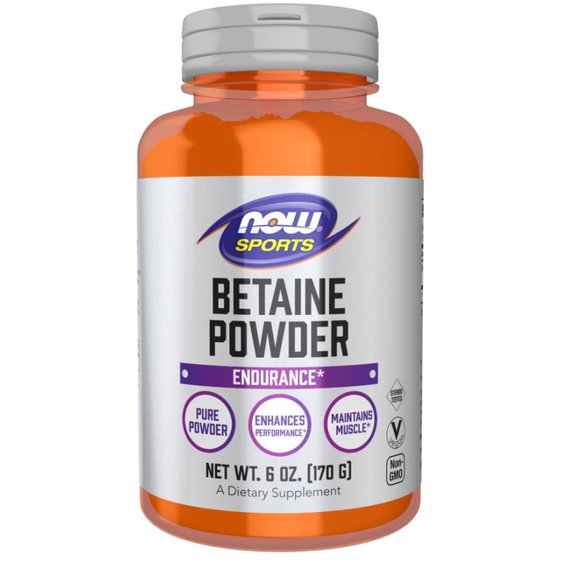 NOW FOODS Betaine Powder - Betaina w Proszku (170 g)