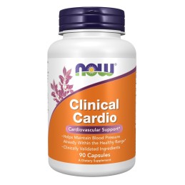 NOW FOODS Clinical Cardio - Wsparcie Serca (90 kaps.)