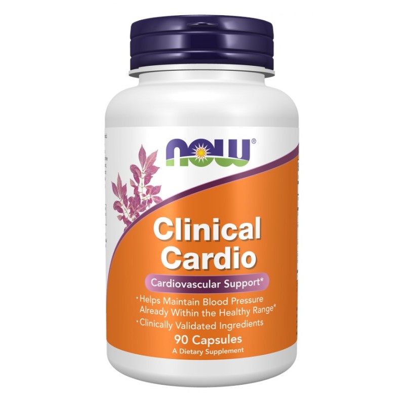 NOW FOODS Clinical Cardio - Wsparcie Serca (90 kaps.)