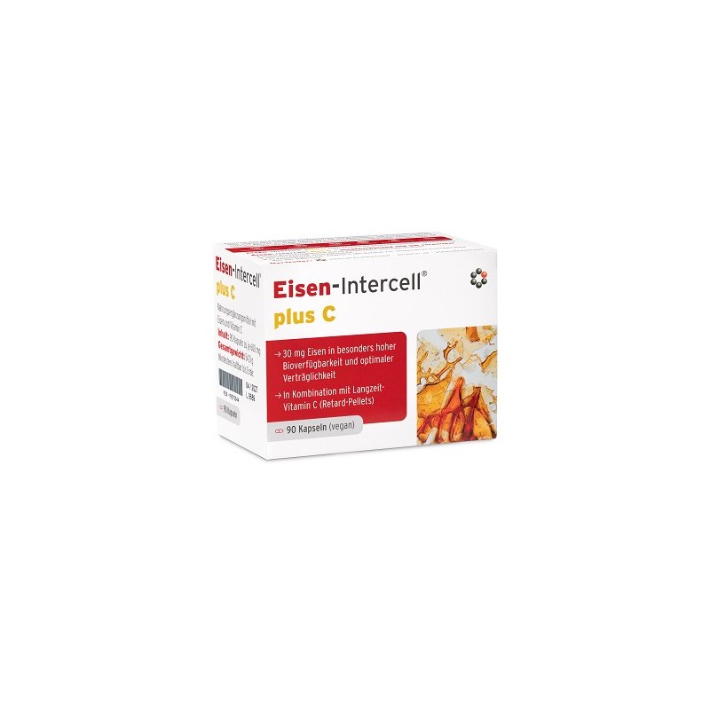 INTERCELL PHARMA Żelazo z Witaminą C (90 kaps.)