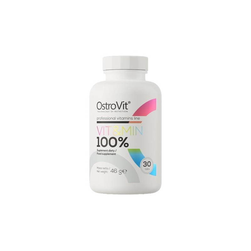 OSTROVIT 100% Vit&Min (30 tabl.)