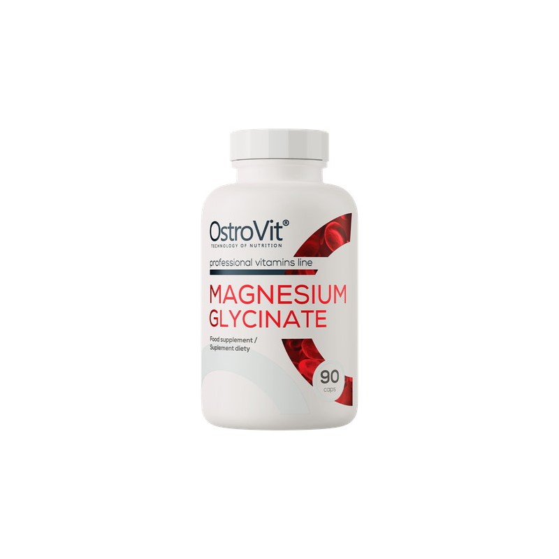 OSTROVIT Magnesium Glycinate - Glicynian Magnezu (90 kaps.)