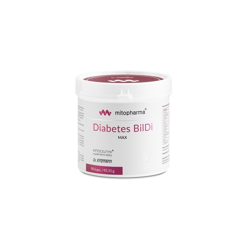 DR. ENZMANN MSE Diabetes BilDi MAX (90 kaps.)