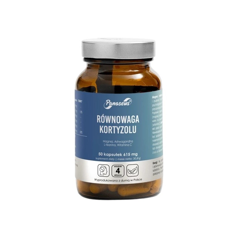 PANASEUS Równowaga kortyzolu (50 kaps.)