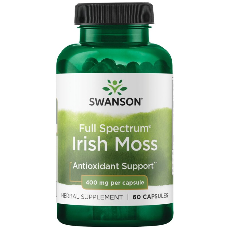 SWANSON FS Irish Moss 400 mg (60 kaps.)