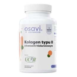OSAVI Kolagen Typu II z Kwasem Hialuronowym (60 kaps.)