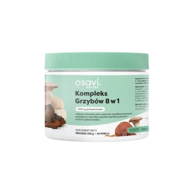 OSAVI Kompleks Grzybów 8 w 1 (200 g)