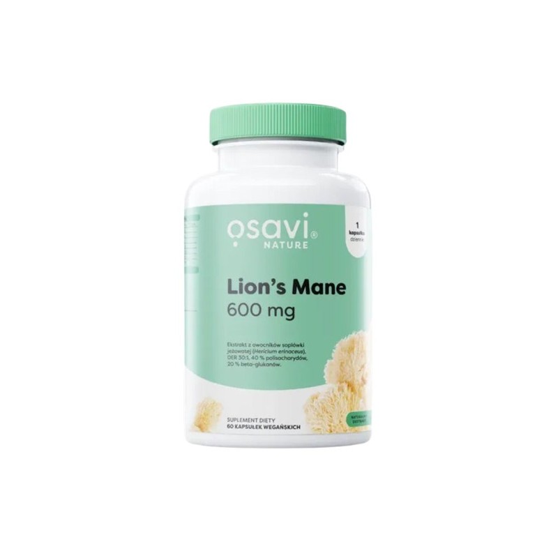 OSAVI Lion’s Mane 600 mg (60 kaps.)