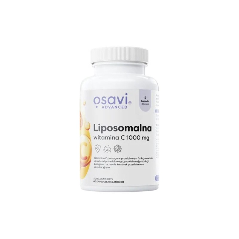 OSAVI Liposomalna Witamina C, 1000 mg (60 kaps.)