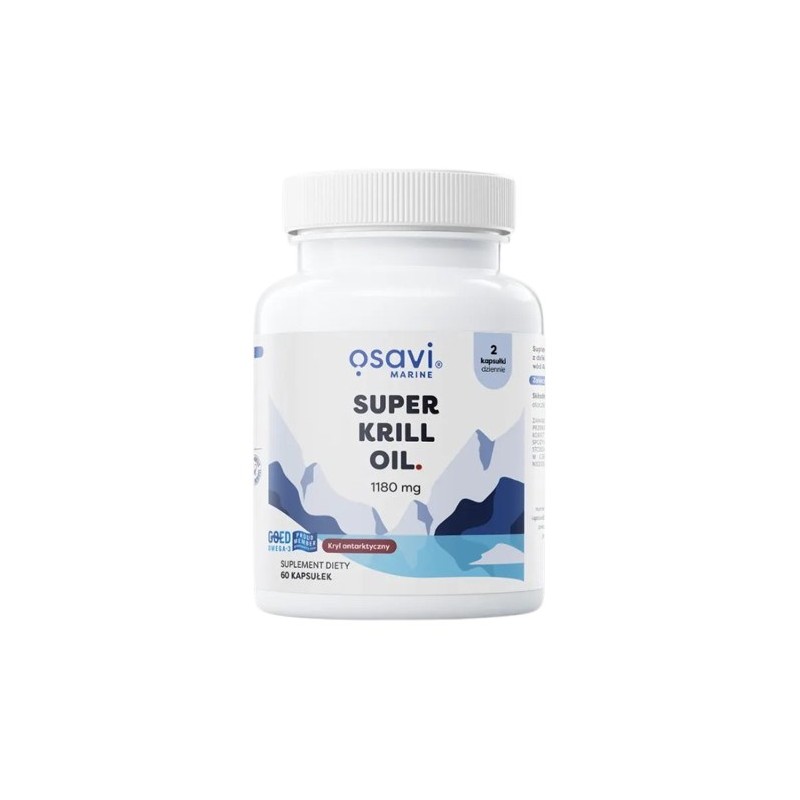 OSAVI Super Krill Oil (Marine) 1180 mg (120 kaps.)