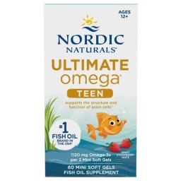 NORDIC NATURALS Ultimate Omega Teen Omega-3 (60 kaps.)
