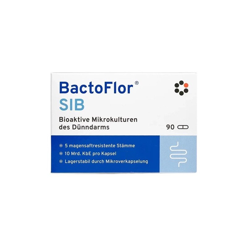 INTERCELL PHARMA BactoFlor SIB mikrobiom jelitowy (90 kaps.)