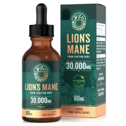 WISESHROOMS Lion's Mane Drops - Hericum Soplówka Jeżowata (60 ml)