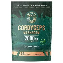 WISESHROOMS Cordyceps 2000 mg (90 kaps.)