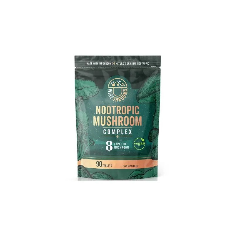 WISESHROOMS Nootropic Mushroom Complex (90 tabl.)
