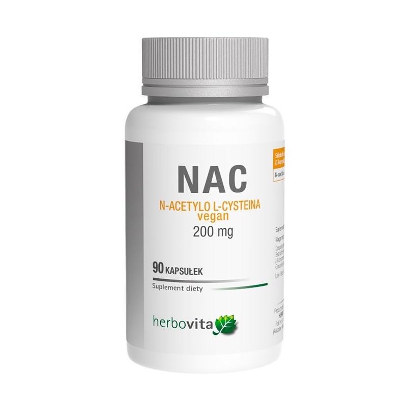 HERBOVITA NAC N-acetylo L-cysteina (90 kaps.)