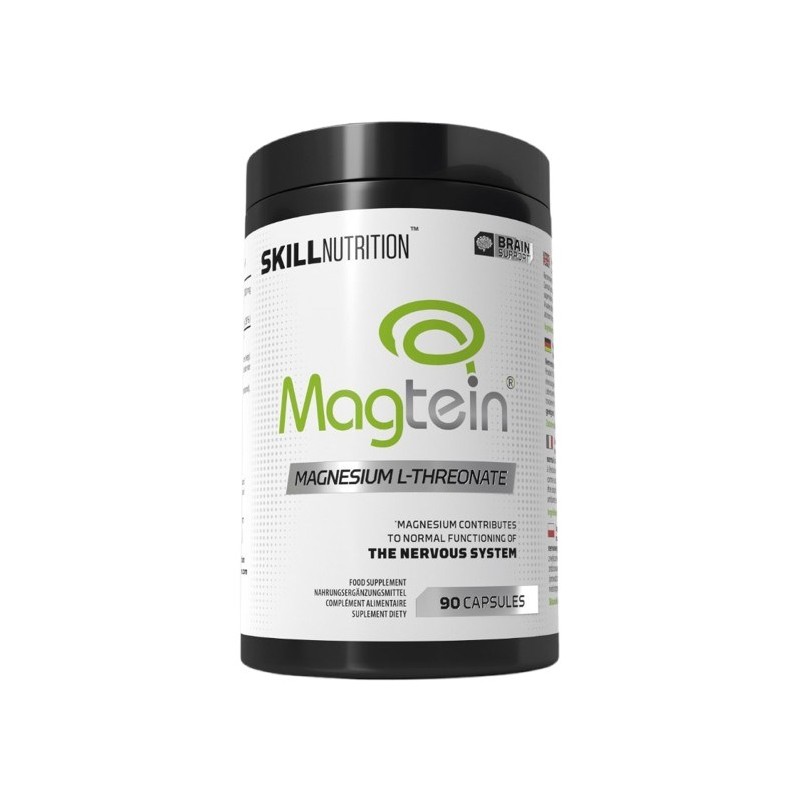 SKILL NUTRITION Magtein, Magnesium L-Threonate (90 kaps.)