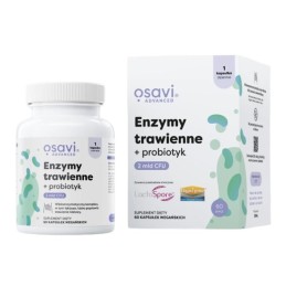 OSAVI Enzymy trawienne + probiotyk (60 kaps.)