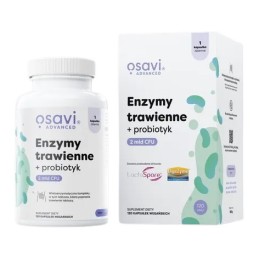 OSAVI Enzymy trawienne + probiotyk (120 kaps.)