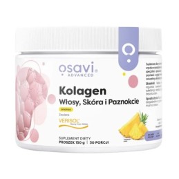 OSAVI Kolagen włosy, skóra i paznokcie, ananas (150 g)