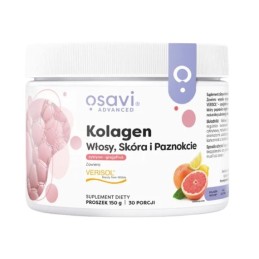 OSAVI Kolagen włosy, skóra i paznokcie, cytryna-grejpfrut (150 g)