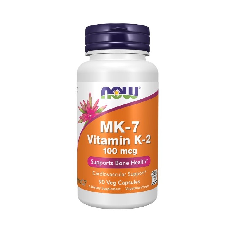 NOW FOODS Witamina K2 MK7 100 mcg (90 kaps.)