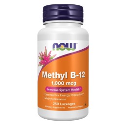 NOW FOODS Methyl B12 1000 mcg (250 tabl.)