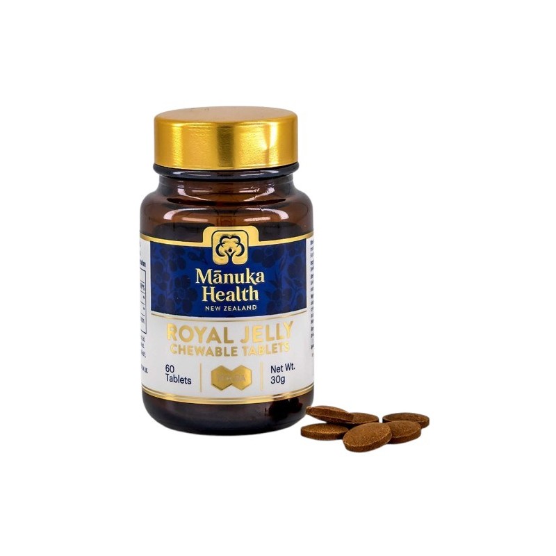MANUKA HEALTH Mleczko pszczele w tabletkach do żucia (60 tabl.)