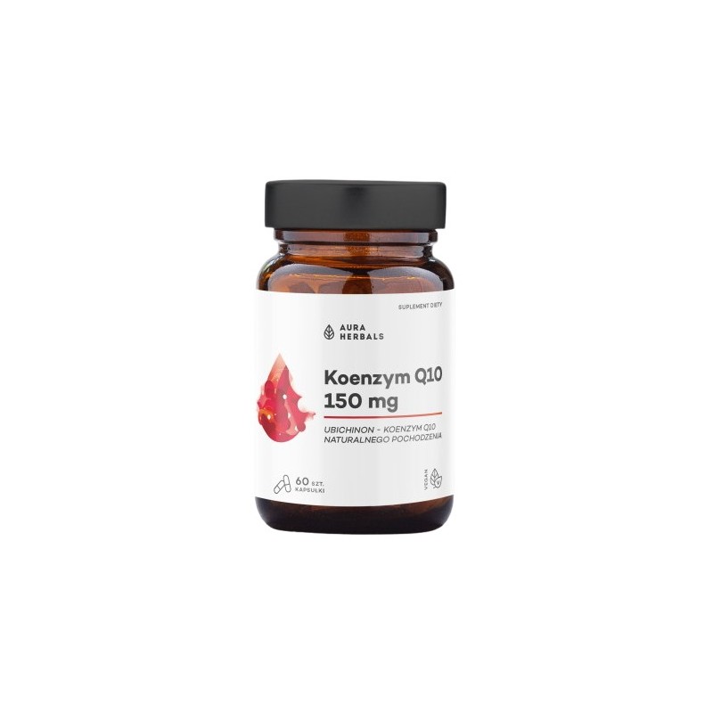 AURA HERBALS Koenzym Q10 150 mg (60 kaps.)