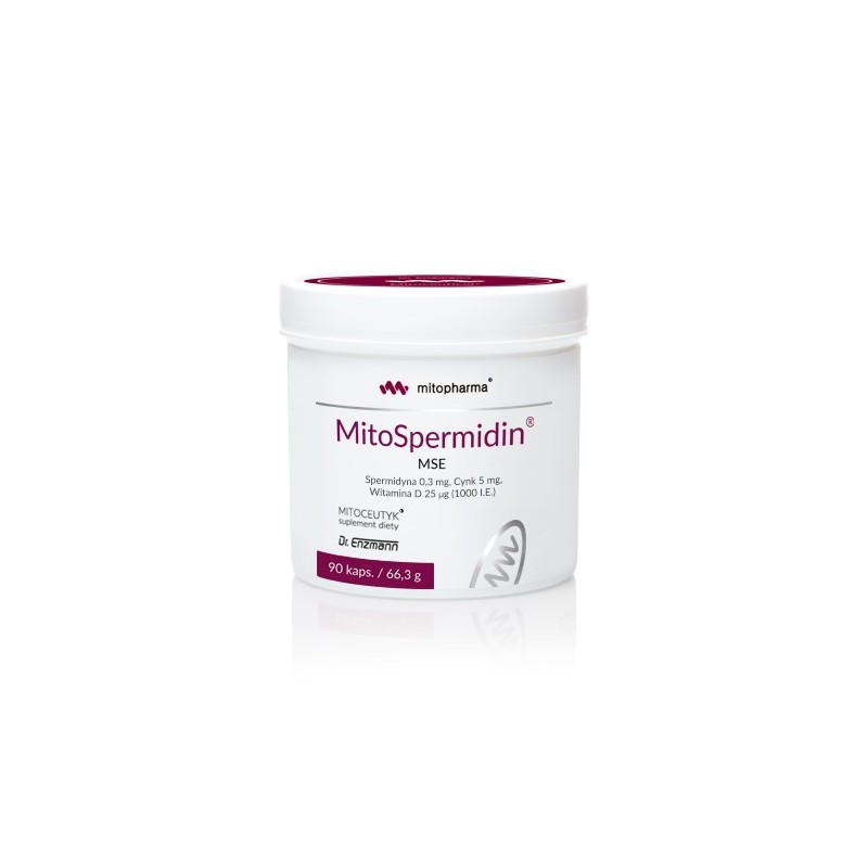 DR. ENZMANN MSE MitoSpermidin (90 kaps.)