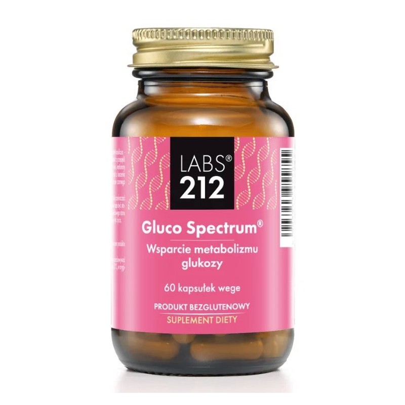 LABS212 Gluco Spectrum - Wsparcie metabolizmu glukozy (60 kaps.)