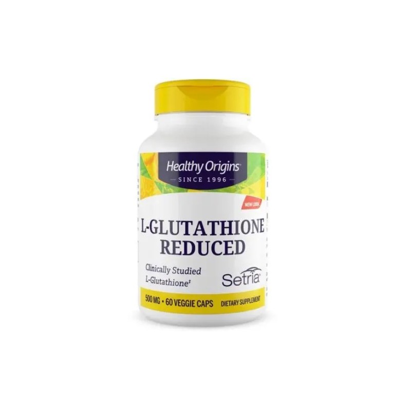 HEALTHY ORIGINS L-glutathione reduced - L-glutation zredukowany (60 kaps.)