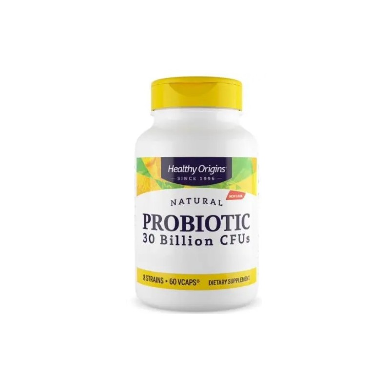 HEALTHY ORIGINS Probiotic 30 Billion CFU's - Probiotyki 8 szczepów (60 kaps.)