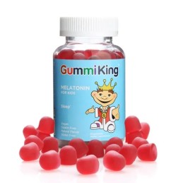 GUMMIKING Melatonin for Kids - Melatonina dla dzieci (60 żelek)