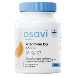 OSAVI Witamina D3 2000 IU (60 kaps.)