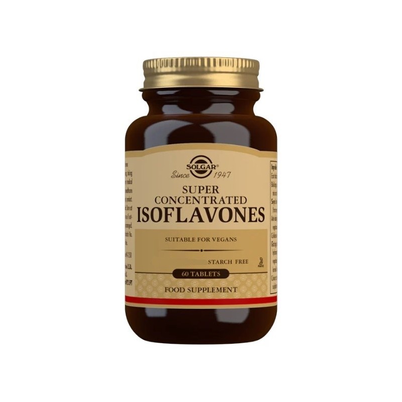 SOLGAR Isoflavones - Izoflawony Sojowe 38 mg (60 tabl.)