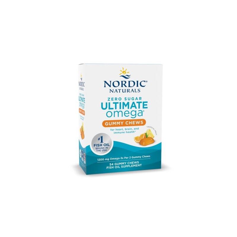 NORDIC NATURALS Ultimate Omega bez cukru (54 żelki)