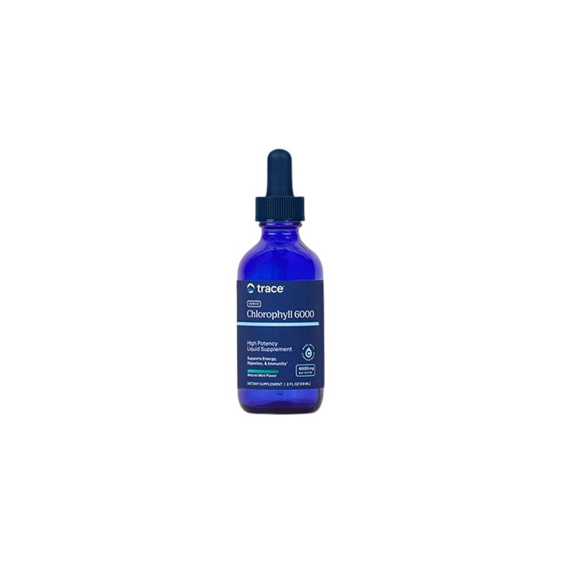 TRACE MINERALS Liquid Ionic Chlorophyll - 100mg + 100mg Ionic (59 ml)